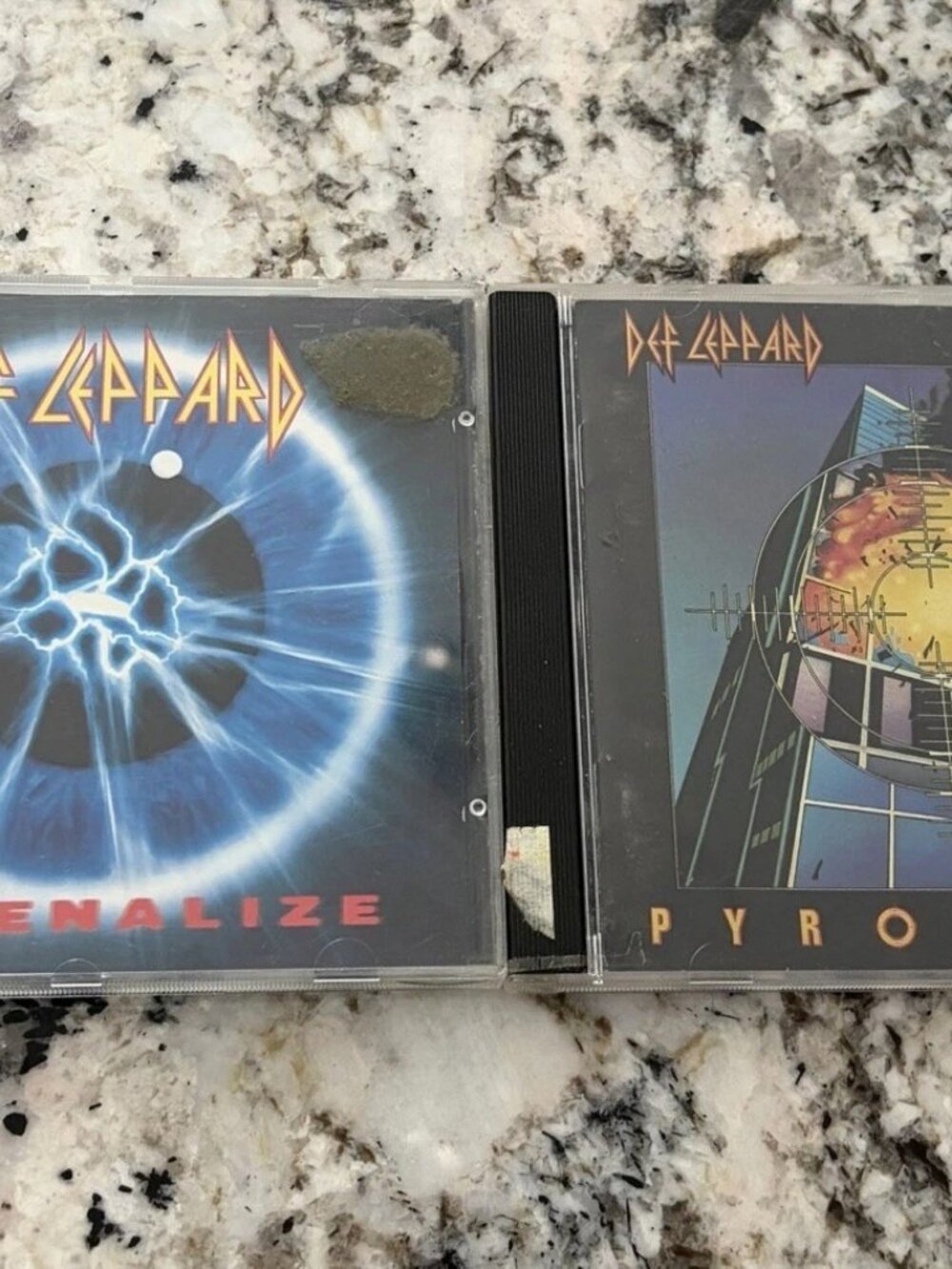 Lot of 2 Def Leppard CDs Pyromania Adrenalize